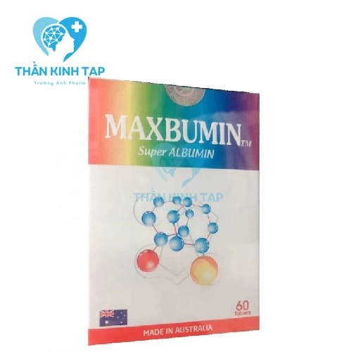 Maxbumin TM (Lọ 30 viên) - Bổ sung các acid amin cho cơ thể